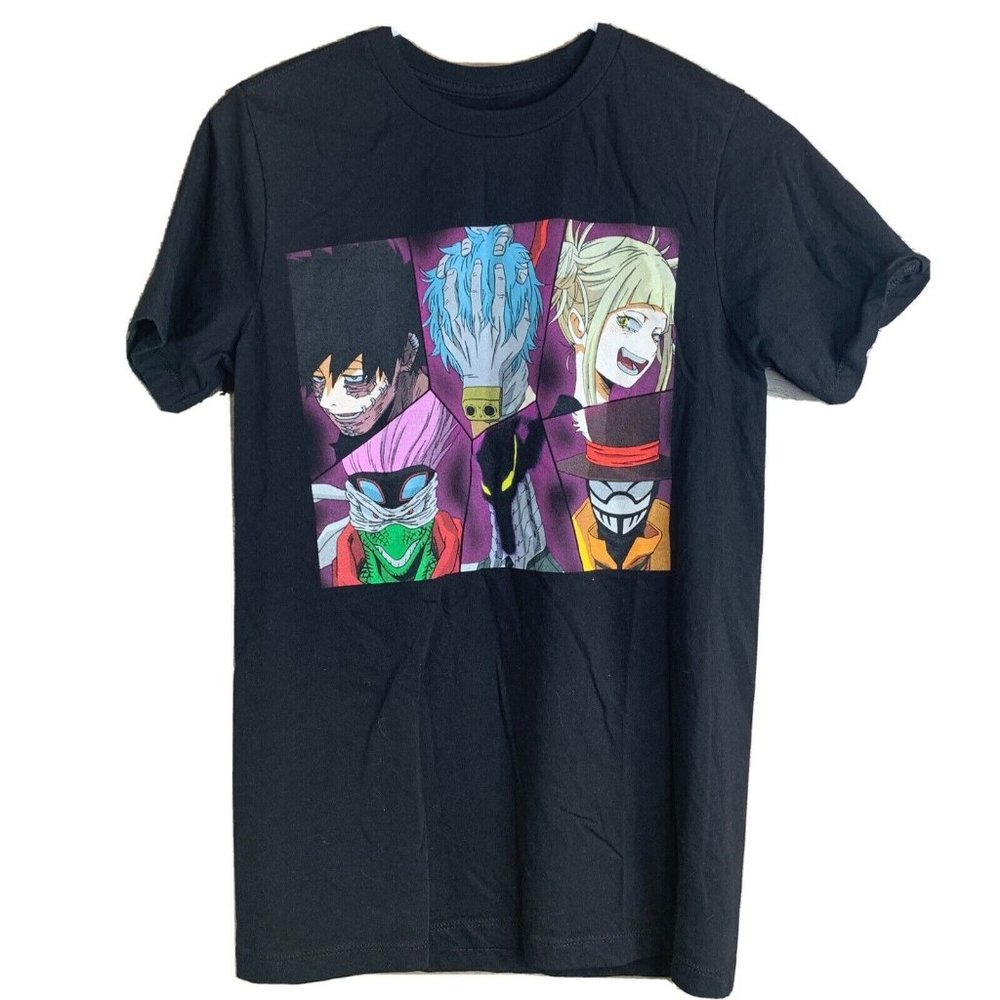 My Hero Academia League Of Villains Hot Topic T Shirts Small